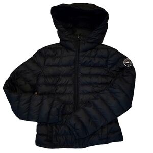 Abercrombie Kids Down Fill Blue Hooded Puffer Coat Size Small Unisex